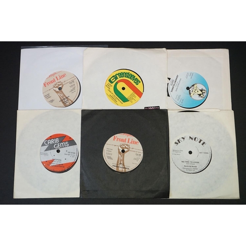 281 - Vinyl - 29 original UK Roots Reggae / Dub singles from the early 1970s including demos promos : Isre... 