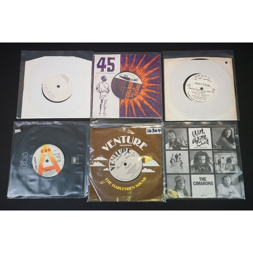 282 - Vinyl - 17 Original UK Roots Reggae / Dub singles from the early 1980s including demos promos: Mikey... 