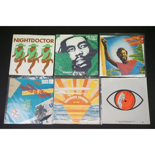 282 - Vinyl - 17 Original UK Roots Reggae / Dub singles from the early 1980s including demos promos: Mikey... 