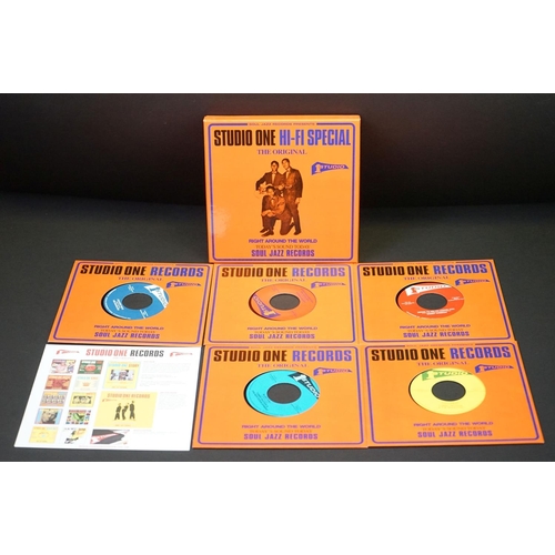 285 - Vinyl - 3 Limited Edition Reggae / Ska, limited edition 7” box sets, to include: Studio One 007 - Li... 