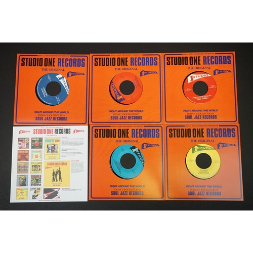 285 - Vinyl - 3 Limited Edition Reggae / Ska, limited edition 7” box sets, to include: Studio One 007 - Li... 