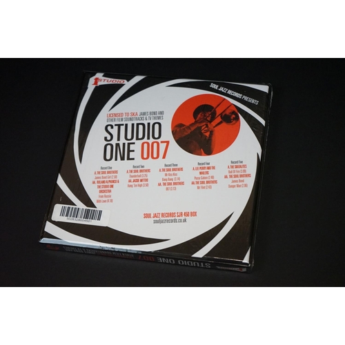 285 - Vinyl - 3 Limited Edition Reggae / Ska, limited edition 7” box sets, to include: Studio One 007 - Li... 