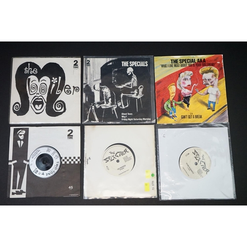 286 - Vinyl - 24 UK original pressings, 2-Tone / Ska singles to include: The Specials (10 singles), The Se... 