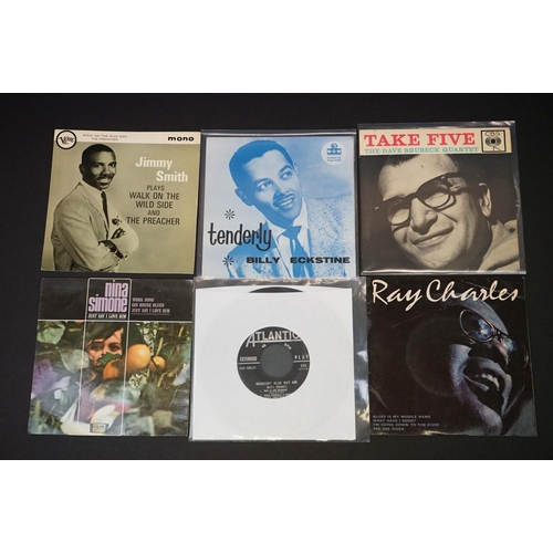 289 - Vinyl - 35 Original Jazz EP’s on various labels to include: Bobby Jaspar & Blossom Dearie (Felsted R... 