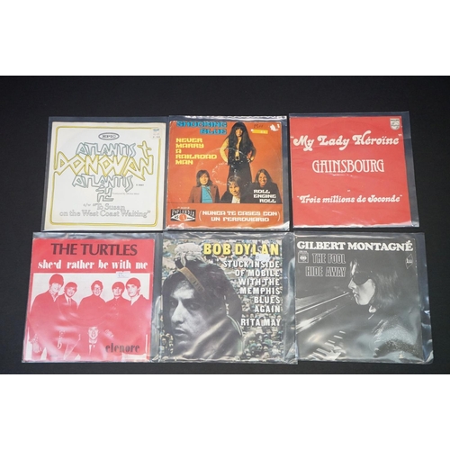 300 - Vinyl -  34 original worldwide Psych / Mod / Beat 7” singles, including rarities: The Renegades - Th... 