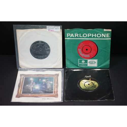 308 - Vinyl - 4 Beatles rarities to include Love Me Do (ZT1 T/ ZT1 H mother matrices), All You Need Is Lov... 