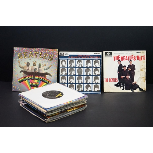 323 - Vinyl - The Beatles - 24 Original UK EP’s and Picture Sleeve singles, including 2 copies of Magical ... 