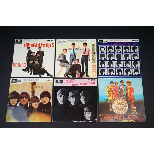 323 - Vinyl - The Beatles - 24 Original UK EP’s and Picture Sleeve singles, including 2 copies of Magical ... 