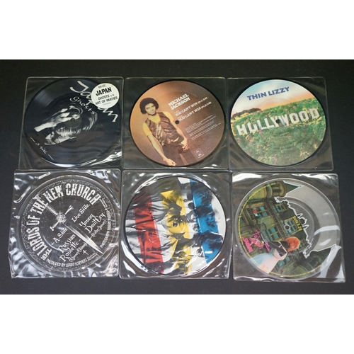 330 - Vinyl - 24 UK Picture Discs singles, to include: Michael Jackson, Thin Lizzy, Japan, Lords Of The Ne... 