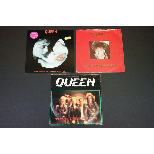 332 - Vinyl - Queen - 11 Original UK / USA singles, including Limited Editions and Picture Discs : Let Me ... 