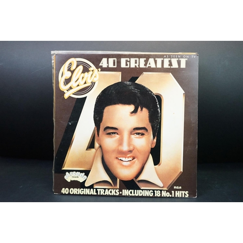 363 - Vinyl - 12 Elvis LP's spanning the decades.  Condition varies