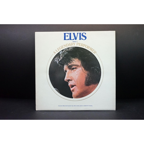 363 - Vinyl - 12 Elvis LP's spanning the decades.  Condition varies