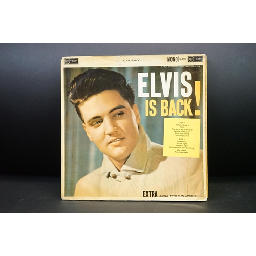 363 - Vinyl - 12 Elvis LP's spanning the decades.  Condition varies