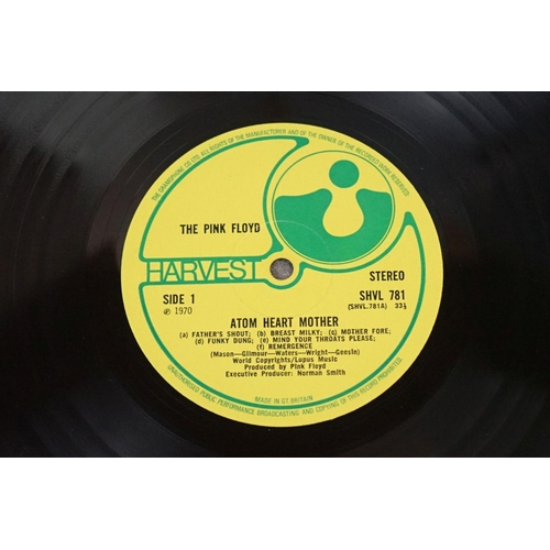 367 - Vinyl - 4 Pink Floyd LP's to include Dark Side Of The Moon (SHVL 804) matrices -A6/-B4 no inserts, n... 