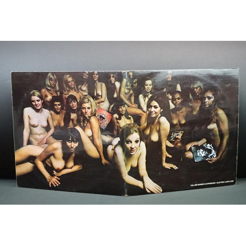 368 - Vinyl - Jimi Hendrix Electric Ladyland on Track 613008/9 matrices A1/B1 and A1/B1, white lettering, ... 