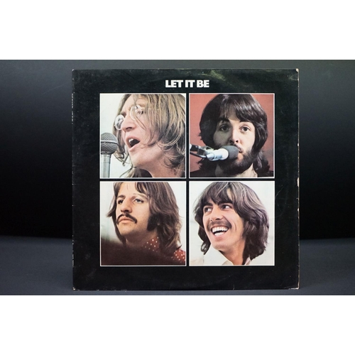 373 - Vinyl - The Beatles Let It Be PCS 7096, stereo, matrices -2U / -2U, red apple to rear sleeve.  Sleev... 