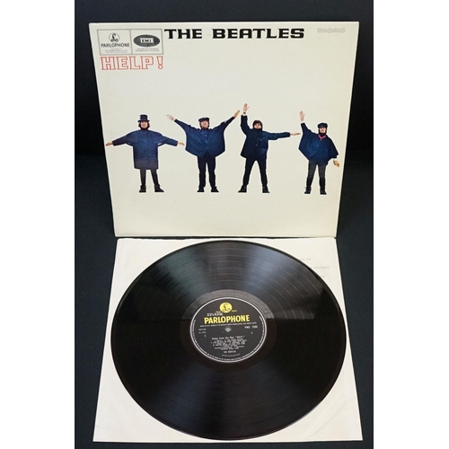 376 - Vinyl - The Beatles 3 LP's to include Help (PMC 1255) Sold In UK and The Gramophone Co Ltd to label,... 