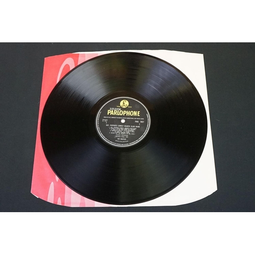 376 - Vinyl - The Beatles 3 LP's to include Help (PMC 1255) Sold In UK and The Gramophone Co Ltd to label,... 