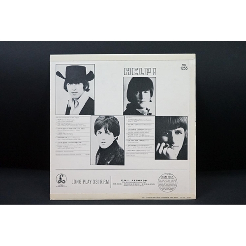 376 - Vinyl - The Beatles 3 LP's to include Help (PMC 1255) Sold In UK and The Gramophone Co Ltd to label,... 