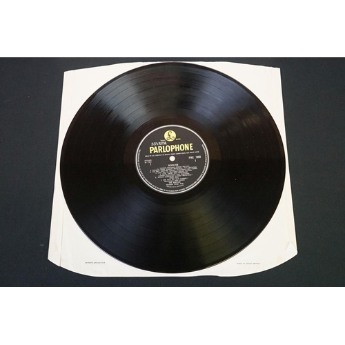 376 - Vinyl - The Beatles 3 LP's to include Help (PMC 1255) Sold In UK and The Gramophone Co Ltd to label,... 