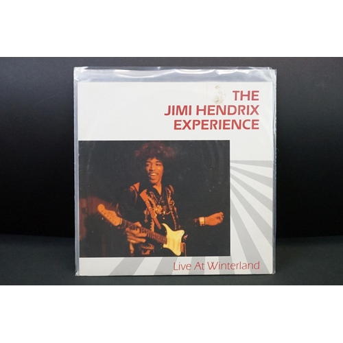 378 - Vinyl - 8 Jimi Hendrix LPs including Are You Experienced (SPELP 97), Axis Bold As Love (SPELP 3) mar... 