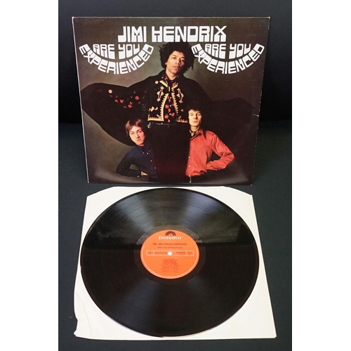 378 - Vinyl - 8 Jimi Hendrix LPs including Are You Experienced (SPELP 97), Axis Bold As Love (SPELP 3) mar... 