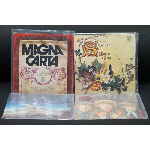 379 - Vinyl - 4 Magna Carta LPs to include Lord Of Ages (Vertigo 6360 093) small Vertigo swirl label Itali... 