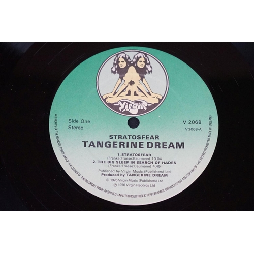 380 - Vinyl - 5 Tangerine Dream LPs to include Music From Sorcerer (MCF 2806), Live Encore (ND 2506), Forc... 