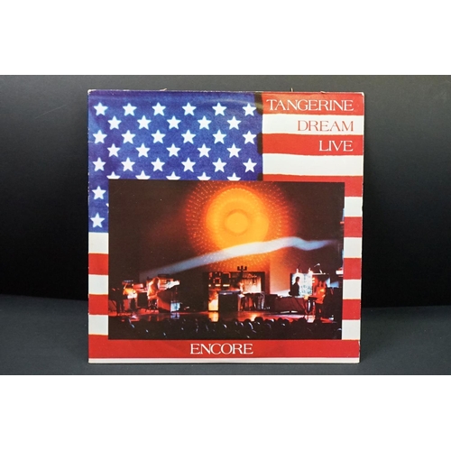 380 - Vinyl - 5 Tangerine Dream LPs to include Music From Sorcerer (MCF 2806), Live Encore (ND 2506), Forc... 