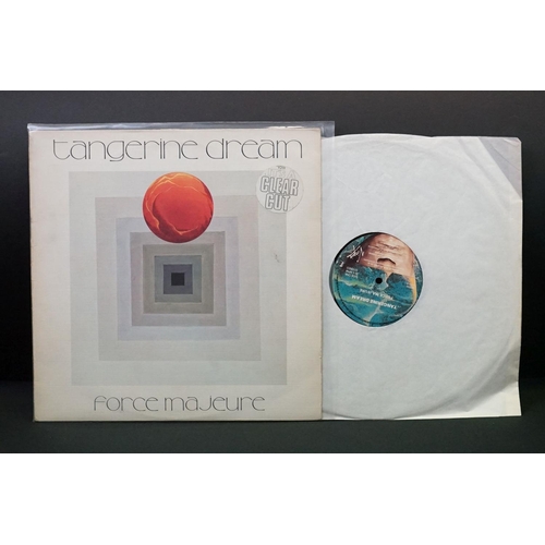 380 - Vinyl - 5 Tangerine Dream LPs to include Music From Sorcerer (MCF 2806), Live Encore (ND 2506), Forc... 