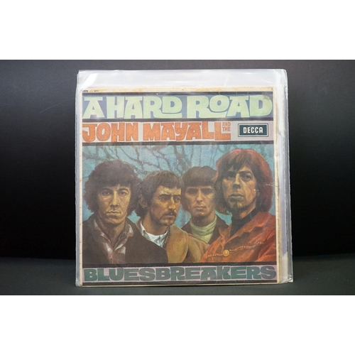 382 - Vinyl - 12 Blues LPs to include John Mayall Blues Breakers (Red Decca label LK4804), A Hard Road, Th... 