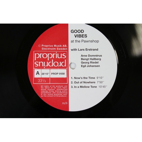 60 - Vinyl - Lars Erstrand • Arne Domnérus Quartet – Good Vibes At The Pawnshop Jazz Club LP on Proprius ... 