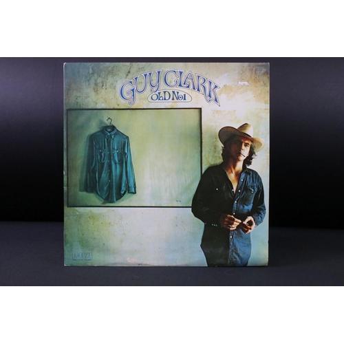 61 - Vinyl - Guy Clark Old No 1 LP on RCA  APLI-1 303.  Sleeve as some creasing and curling and some smal... 