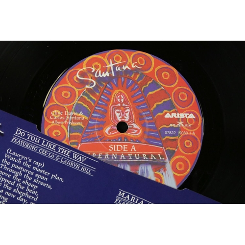 63 - Vinyl - Santana Supernatural on Arista 07822 19080 1.  180g audiophile vinyl edition with gatefold s... 