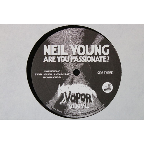 75 - Vinyl - Neil Young Are You Passionate on Vapor Records – 9362-48111-1.  Sleeve & Vinyl Ex+