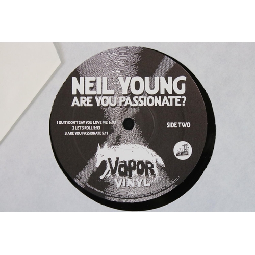 75 - Vinyl - Neil Young Are You Passionate on Vapor Records – 9362-48111-1.  Sleeve & Vinyl Ex+