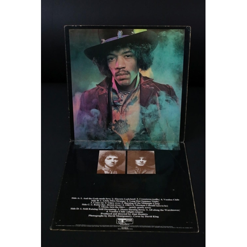 76 - Vinyl - The Jimi Hendrix Experience Electric Ladyland LP on Track 613008/9 Stereo.  Fully laminated ... 