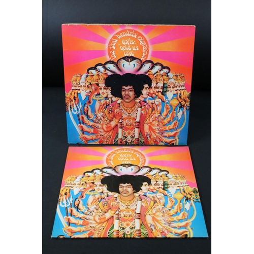 77 - Vinyl - 2 Copies of Jimi Hendrix Axis Bold As Love to include 612003 mono on Track A1 B1 matrices, l... 