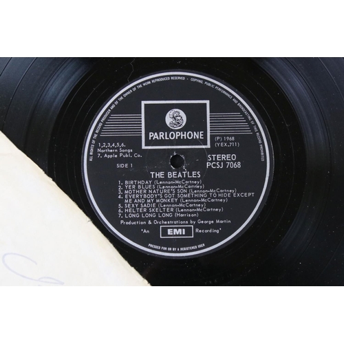 79 - Vinyl - 2 copies of The Beatles White Album to include South African stereo press No. A 23012 top lo... 