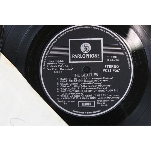 79 - Vinyl - 2 copies of The Beatles White Album to include South African stereo press No. A 23012 top lo... 