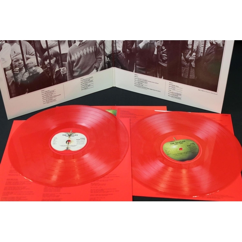 86 - Vinyl - 2 Beatles LPs to include 62-67 and 67-70 red and blue coloured vinyl limited edition digital... 