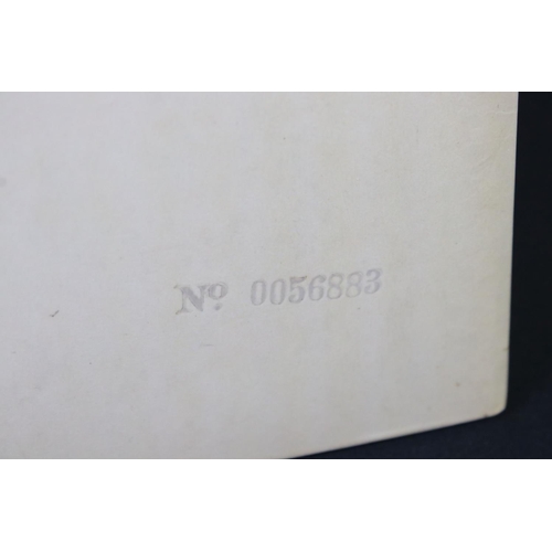 96 - Vinyl - The Beatles White Album PMC 70678/8 mono No. 0056883.  Top loader with poster and 4 photos, ... 