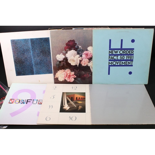 646 - Vinyl - Synth / New Wave - 11 Original UK albums and 9 12” singles, to include: New Order (2 albums ... 