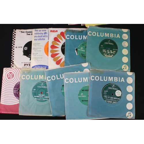 662 - Vinyl - 28 Original 1960s New Zealand pressings 7” singles by Beat / Mod groups, to include: The Kin... 