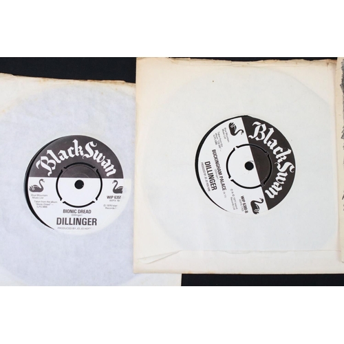 666 - Vinyl - 14 Original UK Reggae singles on Island Records, to include: Jah Lion, Max Romeo & The Upset... 