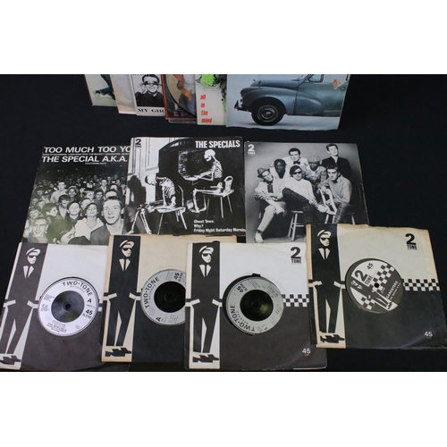 669 - Vinyl - 43 Original UK 2 Tone / Ska singles, to include: The Specials (7 singles, including “Gangste... 