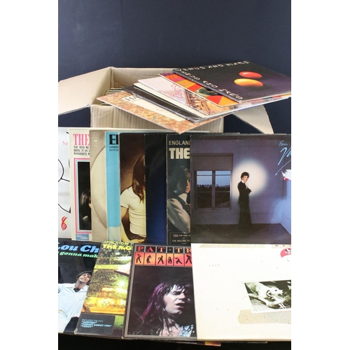 680 - Vinyl - Approx 90 Rock & Pop LP's to include Kiss, John Lennon, Mike Oldfield, Supertramp and many m... 