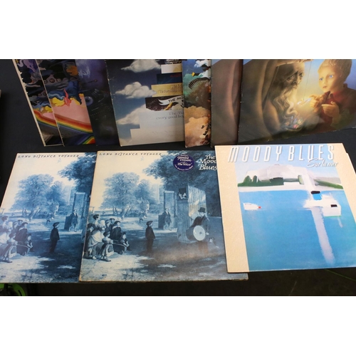 688 - Vinyl - 16 Moody Blues LP's to include Question Of Balance, This Is, Days Of Future Passed, Seventh ... 