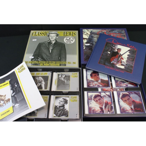 690 - CD Box sets - Three rock n roll box sets to include Elvis The Complete 50's masters, Duane Eddy The ... 