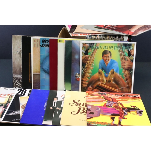 691 - Vinyl - Approx 80 Rock & Pop LPs plus one box set including Roxy Music, Blondie, Dire Straits, Elkie... 